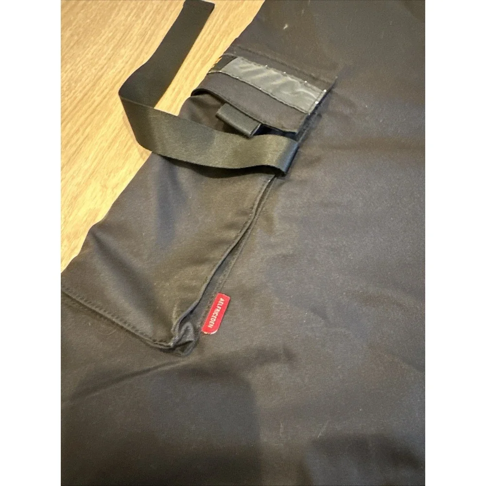 Aelfric Eden Mens Black Land Combat Cargo Jogger Pants Tactical Streetwear Sz XL